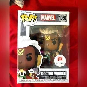 New In Box Pop Marvel #1060 Doctor Voodoo , Funko Walgreens Exclusive